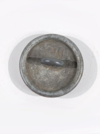 1. Weltkrieg, feldgrauer Schulterklappenknopf für die Feldbluse, 19 mm