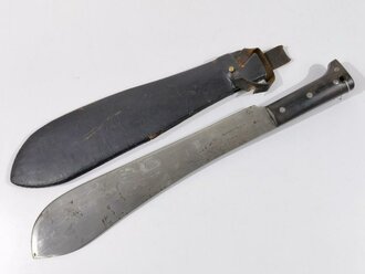 U.S. 1943 dated machete by Legitimus. Good condition ,unusual scabbard