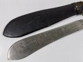 U.S. 1943 dated machete by Legitimus. Good condition ,unusual scabbard