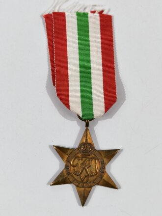 Großbritannien 2. Weltkrieg, Campaign medal " The Italy star"