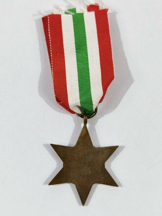 Großbritannien 2. Weltkrieg, Campaign medal " The Italy star"