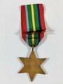 Großbritannien 2. Weltkrieg, Campaign medal " The Pacific star" with "Burma" bar