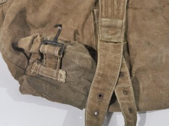 Tschechoslowakei, 1935 datierter Rucksack, getragenes Stück in gutem Zustand