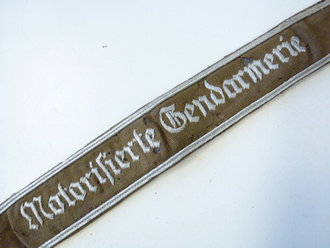 Ärmelband "Motorisierte Gendarmerie"...