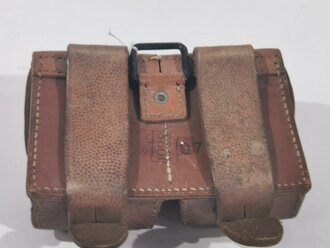 Tschechoslowakei 2. Weltkrieg, Patronentasche M24 datiert 1938, sehr guter Zustand