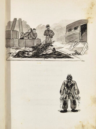 "So wird man Fallschirmjäger", Groth und Kade, 1941, 94 Seiten, ca. DIN A5, fleckig, gebraucht, Schutzumschlag fehlt