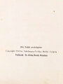 "So wird man Fallschirmjäger", Groth und Kade, 1941, 94 Seiten, ca. DIN A5, fleckig, gebraucht, Schutzumschlag fehlt