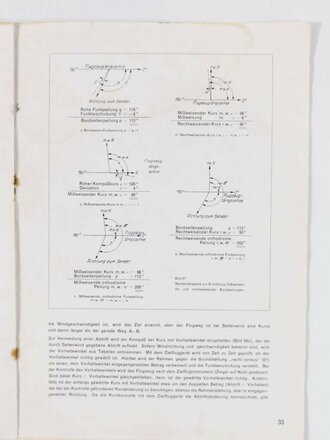 "Die Funknavigation der Luftfahrt", A. Leib, Sonderdruck aus den Telefunken Hausmitteilungen vom Dezember 1939, 59 Seiten, DIN A4, stark gebraucht, Wasserschaden