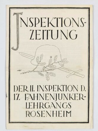 "Inspektions-Zeitung der II. Inspektion D. 17....