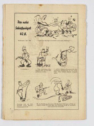 "Front und Heimat -  Soldatenzeitung d. Gaues Schwaben", Nr. 56, 22. Dezember 1942, gebraucht
