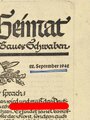 "Front und Heimat -  Soldatenzeitung d. Gaues Schwaben", Nr. 56, 22. Dezember 1942, gebraucht