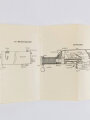 Österreich-Ungarn vor 1918, "Entwurf  - Instruktion über die Einrichtung und Verwendung der Maschinengewehre", Maschinengewehr (Schwarzlose) M. 7., Wien 1913, 1. Heft, DIN A5, gebraucht, Einband fehlt