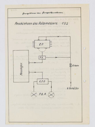 Luftwaffe, Konvolut Schulungsunterlagen, u.a. Höhere Flugtechnische Schule Jüterborg, Jumo 211, Bramo 323, inkl.Technische Zeichnungen, ca. 100 Seiten, um 1940, gebraucht