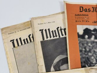 10 Stück Zeitungen aus der Zeit des 2.Weltkrieg,...