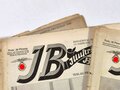 10 Stück Zeitungen aus der Zeit des 2.Weltkrieg, nicht auf Zustand oder Vollständigkeit geprüft
