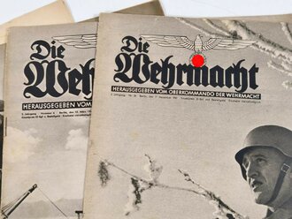 10 Stück Zeitungen aus der Zeit des 2.Weltkrieg, nicht auf Zustand oder Vollständigkeit geprüft