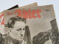 10 Stück Zeitungen " Der Adler" nicht auf Zustand oder Vollständigkeit geprüft