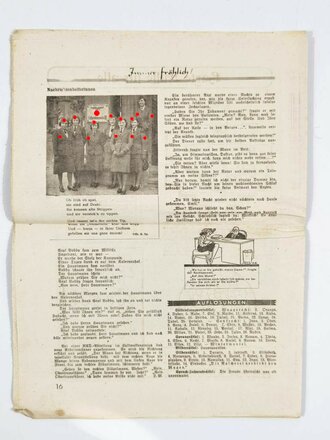 "Soldatenzeitung des LG XII/XIII", Titelblatt:...