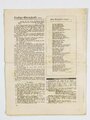 "Soldatenzeitung des LG XII/XIII", Titelblatt: "Faule Eier", Nr. 46, Wiesbaden, 19. November 1941, DIN A4, gefaltet und gebraucht