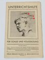 "Fliegen Deutsches Schicksal", Reichsamt Deutsches Volkbildungswerk, 1941, mit Unterrichtshilfe, 64 Seiten, 1941, ca. DIN A5, gebraucht