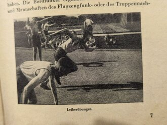 "Freiwillige vor! - Hinein in die Luftwaffe!", OKW (W Pr VI), 1942, 93 Seiten, ca. DIN A5, gebraucht, fleckig