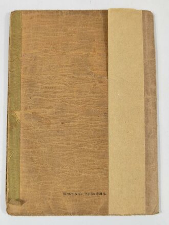 Soldbuch für einen Stabsfeldwebel im Pionier Btl. 719. Zweitschrift ausgestellt am 14.April 1945, eingetragene Auszeichnungen: