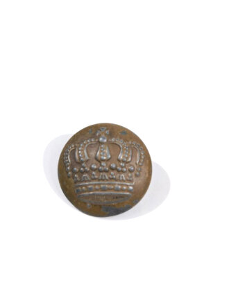 1. Weltkrieg, feldgrauer Knopf für die Feldbluse, 23 mm