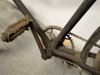 Truppenfahrrad Wehrmacht der Firma Assmann, ungereinigter Scheunenfund. KEIN VERSAND