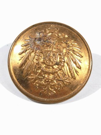Kaiserreich, kupferfarbener Knopf für Reichsbeamte, 24,5 mm