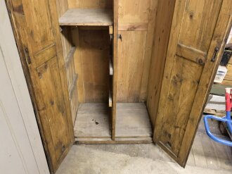 Reichsarbeitsdienst Mannschafts Doppelschrank, Spind . Ungereinigtes Stück aus Kellerfund, KEIN VERSAND