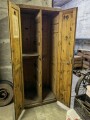 Reichsarbeitsdienst Mannschafts Doppelschrank, Spind . Ungereinigtes Stück aus Kellerfund, KEIN VERSAND