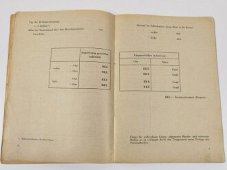 Luftwaffenhelfer Personalbuch "Kriegshilfseinsatz Luftwaffe" und Personalausweis eines 16 jährigen HJ Angehörigen (HJ Bann 868), Schwere Flakabteilun 568, Waldshut, Diensteintritt am 1. August 1944, ca. DIN A5, guter gebrauchter Zustand