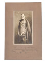 Spanien, Atelieraufnahme auf Karton, Portrait eines hochdekorierten Kolonialoffiziers, Magdeburg, 5.10.1911?, Foto 11 x 19,5, Karton ca. DIN A4, guter Zustand