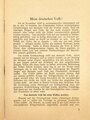 "Deutschlands Bekenntnis zum Frieden", Rede Adolf Hitlers vom 14. Oktober 1933, 13 Seiten, ca. DIN A5, einige Seiten unten leicht eingerissen, sonst guter Zustand