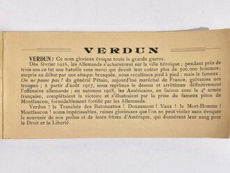 Frankreich, "Verdun Artistique Bloc-Cheque...