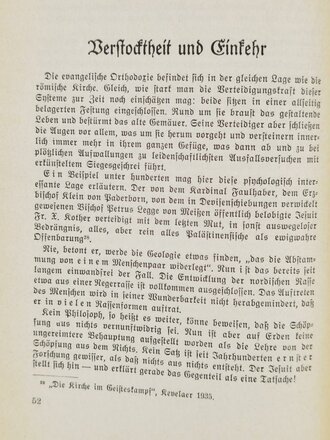 "Protestantische Rompilger, Der Verrat an Luther (...)", Alfred Rosenberg,1937, 86 Seiten, ca. DIN A5, gebraucht