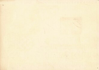 Winterhilfswerk  KdF, Postkarte "Schaffende sammeln - schaffende geben", 6. WHW-Reichs-Straßensammlung 29.-31.3.1940, mit Briefmarke und Stempel, 10,5 x 15 cm