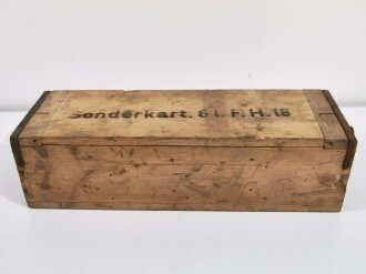 Transportkasten "Sonderkart. 6.I.F.H.18"...