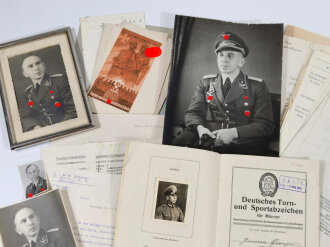 Luftwaffe, Papier Konvolut eines Regierungsoberinspektor
