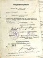 Luftwaffe, Papier Konvolut eines Regierungsoberinspektor