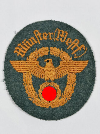 Polizei III.Reich, Ärmeladler Gendarmerie Münster ( Westfalen )