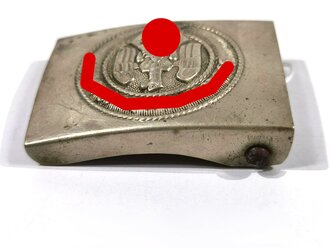 Koppelschloss für Angehörige der Hitler Jugend, getragenes Stück