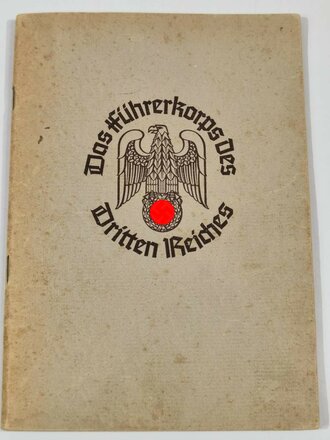 Sammelbilderalbum " Das Führerkorps des Dritten Reiches" komplett mit allen Bildern