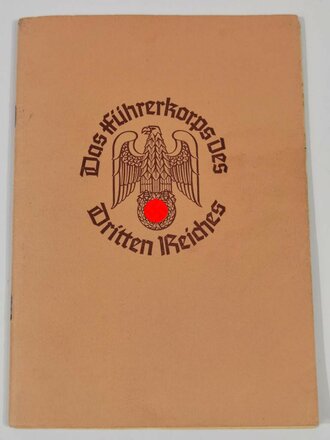 Sammelbilderalbum " Das Führerkorps des Dritten...