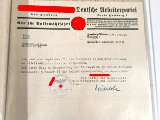 Sammlung von 85 Belegen zum Thema Winterhilfswerk