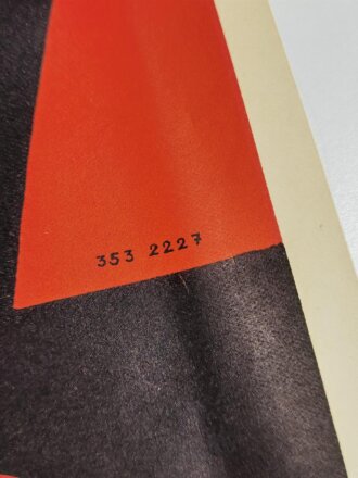 Tabak Plakat " Crüwell Mekka " 84 x 59cm, neuwertiger Zustand, gerollt, sie erhalten 1 ( ein ) Stück aus der originalen Umverpackung