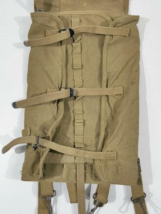 U.S. M1928 Haversack dated 1942. Incomplete, with meatcan pouch