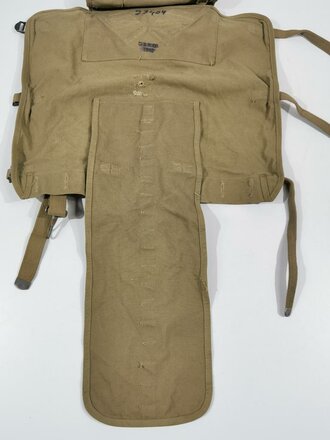 U.S. M1928 Haversack dated 1942. Incomplete, with meatcan pouch