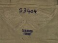 U.S. M1928 Haversack dated 1942. Incomplete, with meatcan pouch