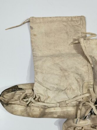 U.S. 1944 dated pair of "Mukluk" winter boots. Good condition, uncleaned